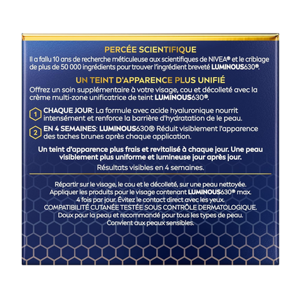 Nivea - Luminous630 Even Tone Cream | 50 mL