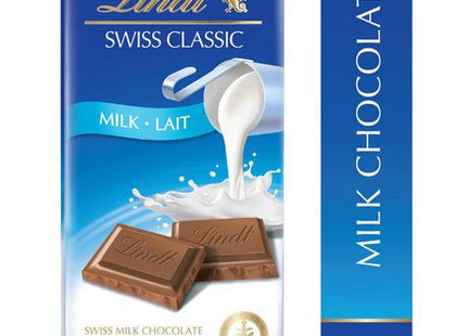 Lindt Swiss Classic Milk Chocolate Bar | 100 g