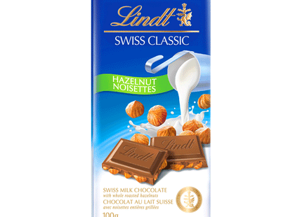 LINDT SUISSE MLK HZNT 100G