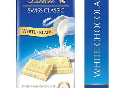 Lindt Swiss Classic White Chocolate Bar | 100 g
