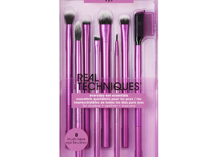 Real Techniques - Everyday Eye Essentals 8x Brushes