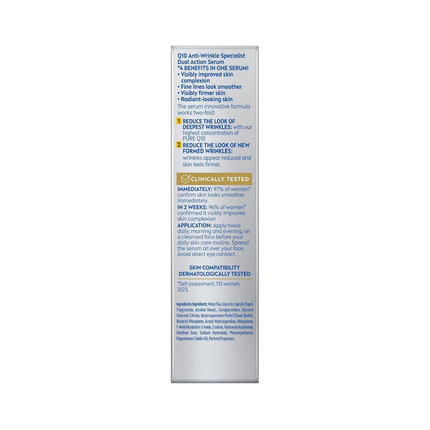 Nivea - Sérum double action anti-rides Q10 | 30 mL