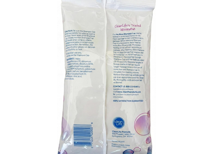 No-Rinse Ready To Use Shampoo Cap - No Water, No Mess, No Rinsing
