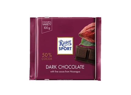 Ritter Sport - Dark Chocolate Bar | 100 g