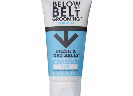 Below the Belt - For Men Fresh & Dry Balls, Cool | 75 mL