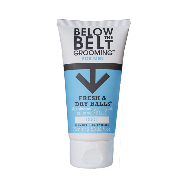 Sous la ceinture pour hommes – Balles fraîches et sèches | 75 ml