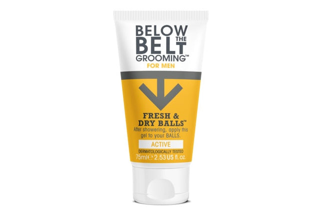 Below the Belt Grooming For Men - Active Fresh & Dry Balls | 75 ml
