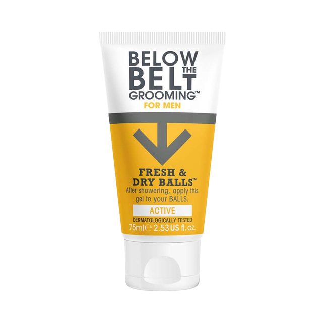 Below the Belt Grooming - For Men Fresh & Dry Balls, Active | 75 mL
