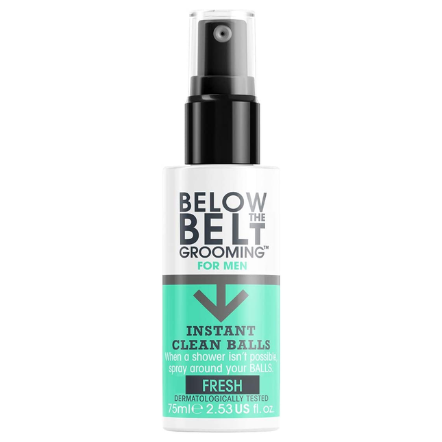 Below the Belt - Men's Grooming Instant Clean Balls - Fresh Scent | 75 mL