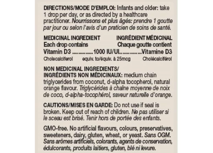 Orange Naturals - Vitamin D3 Orange Drops | 15 mL