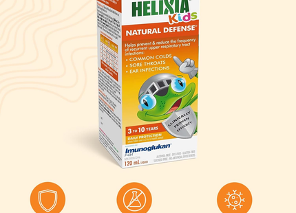 Helixia - Kids Natural Defense, Kids Cough Syrup | 120 mL