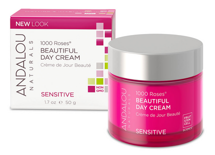 Andalou Naturals - 1000 Roses Heavenly Night Cream for Sensitive Skin | 50 g