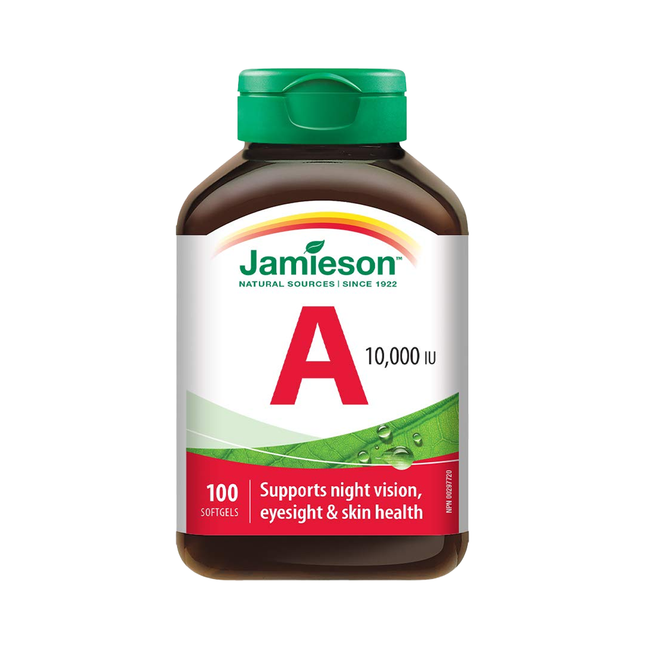 Jamieson - Vitamin A 10,000 IU | 100 Softgels