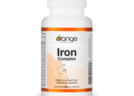 Orange Naturals - Complexe de fer | 60 capsules