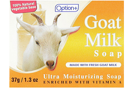 Option+ Goat Milk Ultra Moisturizing Soap Enriched with Vitamin E | 37 g