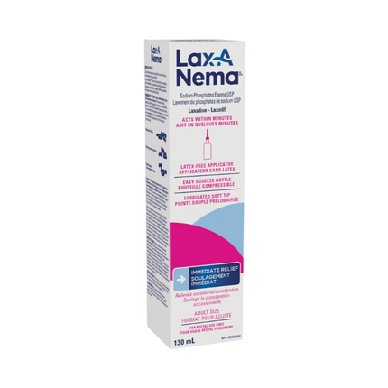 Lax-A - Nema Sodium  Liquid Laxative | 130 mL