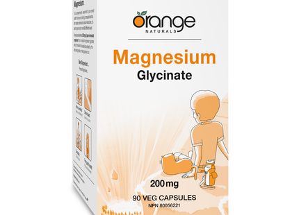 Orange Naturals - Magnesium Glycinate | 90 Capsules