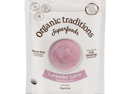 Organic Traditions - Lavender Latte | 150 g