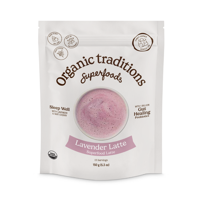 Organic Traditions - Lavender Latte | 150 g