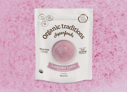 Organic Traditions - Lavender Latte | 150 g