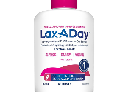 Lax-A-Day - Laxative Soluble Oral Powder | 1020 g