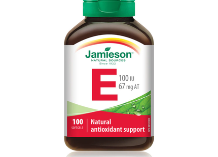 Jamieson - Vitamin E 100 IU | 100 Softgels