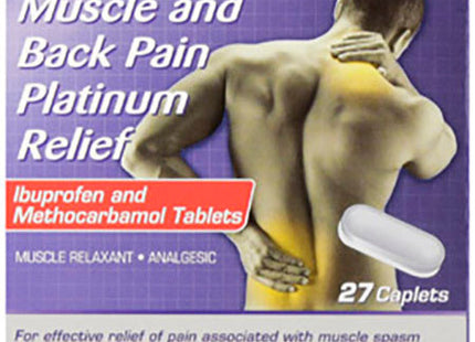 Option+ - Muscle & Back Pain Platinum Relief | 27 Caplets