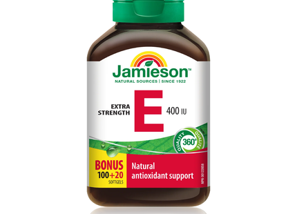 Jamieson - Vitamine E 400 UI | 120 capsules
