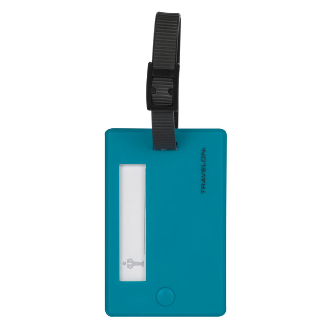 Travelon - Set of 2 Luggage Tags, Aqua Color