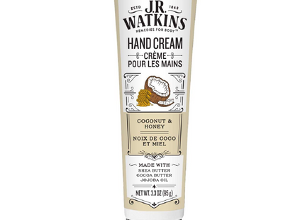 J.R. Watkins - Hand Cream - Coconut & Honey | 95 g