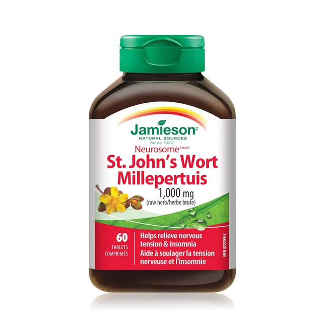 Jamieson - Neurosome St. John's Wort 1000 mg | 60 Tablets