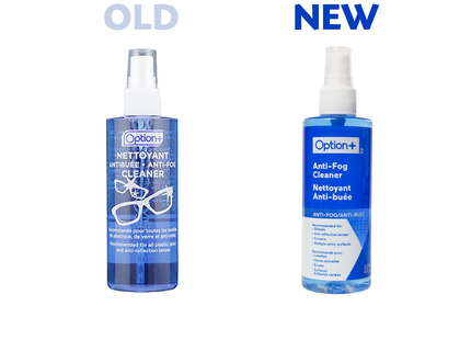 Option+ - Anti-Fog Glasses Cleaner Spray