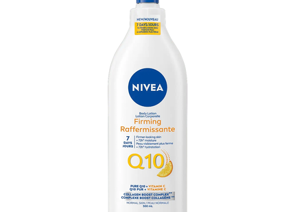 Nivea - Lotion corporelle raffermissante Q10 à la vitamine C+ | 500 ml