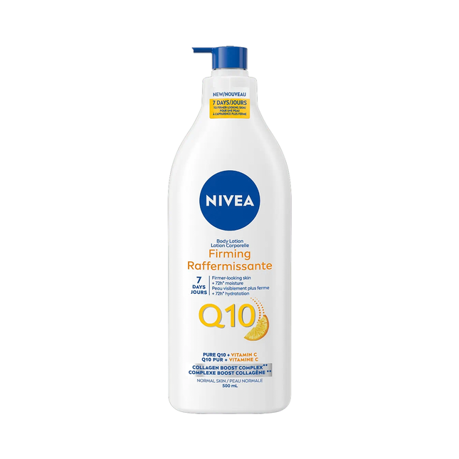 Nivea - Lotion corporelle raffermissante Q10 à la vitamine C+ | 500 ml