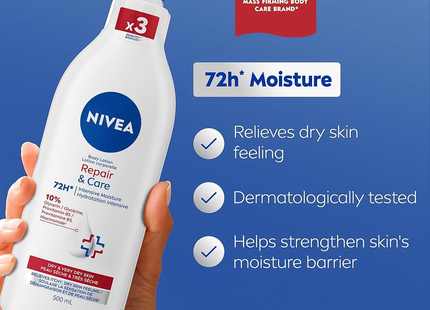 Lot de 500 ml de NIVEA REP&amp;CARE