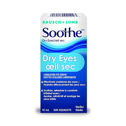 Apaiser - Gouttes oculaires lubrifiantes/Larmes artificielles pour les yeux secs | 15 ml