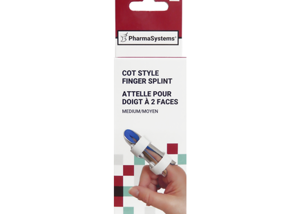 PharmaSystems - Attelle de doigt (type berceau) | Taille M