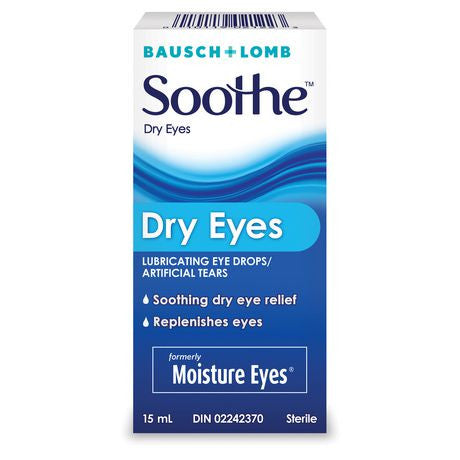 Soothe Dry Eyes Lubricating Eye Drops/Artificial Tears | 15 ml