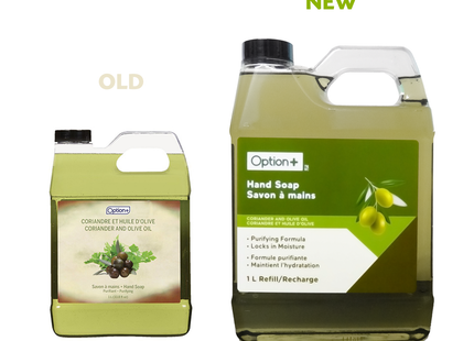 Option+ Coriander & Olive Oil Hand Soap | 1 L