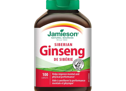 Jamieson - Siberian Ginseng | 100 Caplets