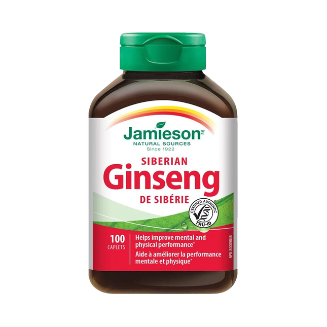 Jamieson - Ginseng sibérien | 100 comprimés