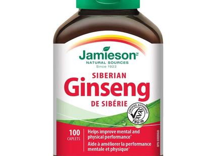 Jamieson - Siberian Ginseng | 100 Caplets