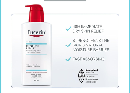 Eucerin - Lait Réparateur Intensif | 400 mL