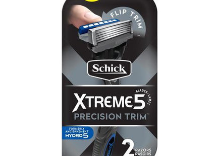 Schick Xtreme5 Precision Trim Razor | 2 Razors