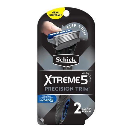 Schick Xtreme5 Precision Trim Razor | 2 Razors