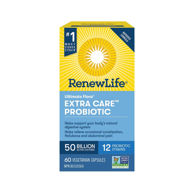 Renew Life - Ultimate Flora Extra Care 50 milliards | 60 gélules
