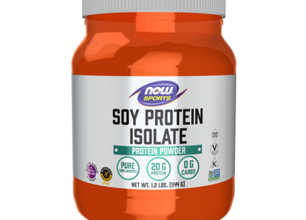 NOW - Isolat de soja pur sans saveur | 544 g
