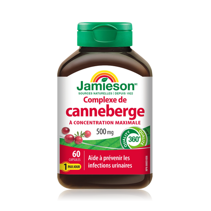 Jamieson - Cranberry Complex, 500 mg | 60 Capsules