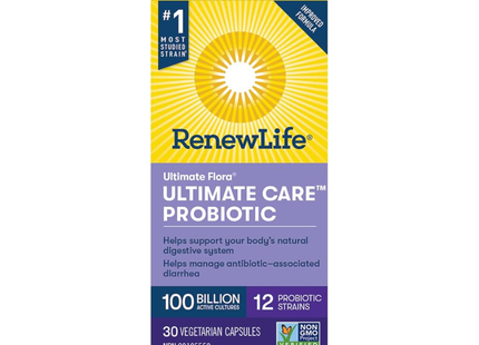 Renew Life - Ultimate Flora Ultimate Care 100Bil | 30 Capsules