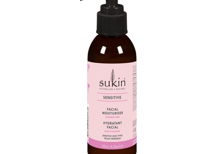 Sukin - Facial Moisturiser - Sensitive Skin Types | 125 mL